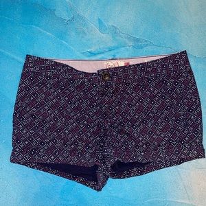 SO Patterned Shorts | Size 7